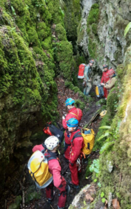 Départ descente dans les biefs